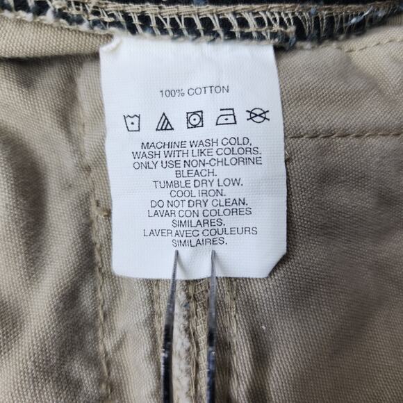 Vintage Y2K Oakley Shorts Mens 36 Tan Cargo Utility Outdoors Drawstring Khaki - Picture 11 of 16